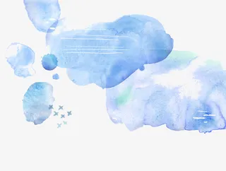 中国风晕染图案笔刷免抠