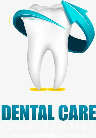 矢量卡通洁白牙齿素材免抠