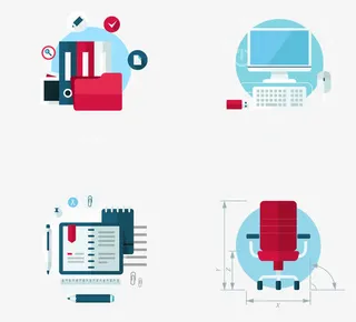 办公素材合集免抠