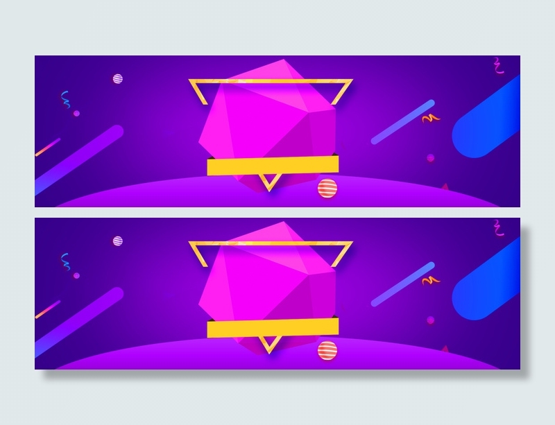 渐变紫色舞台背景高清