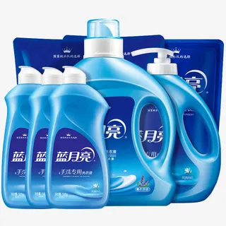 蓝月亮洗衣液图片免抠