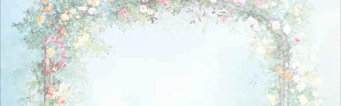 清新文艺淘宝背景高清