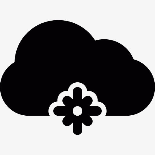 雪天气图标免抠