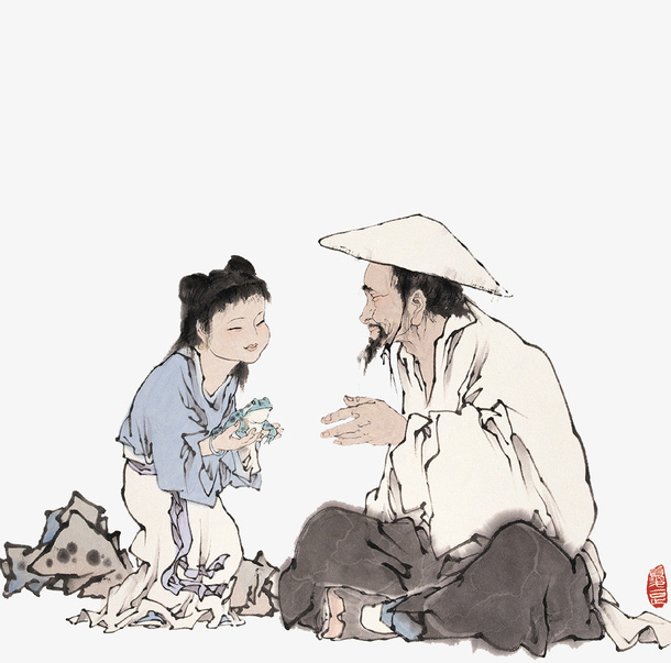 古代漫画免抠