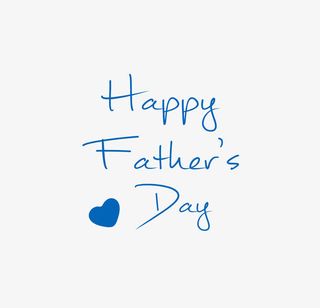 父亲节英文字体排版免抠