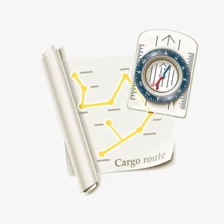 矢量地图图纸免抠