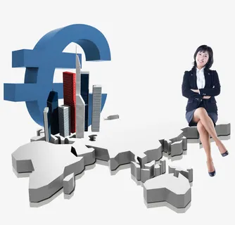 矢量金融商务素材免抠