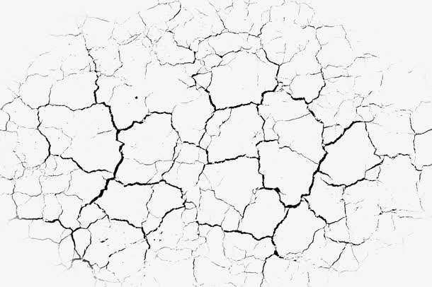 大地土地干裂裂痕免抠