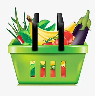 蔬菜篮子免抠
