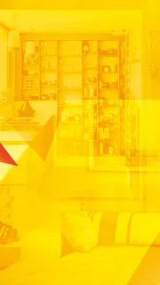 黄色家装节H5背景高清