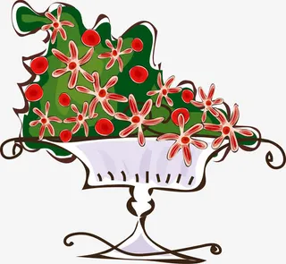 清新卡通春天主题矢量素材免抠