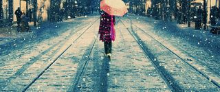 美女背影背景高清