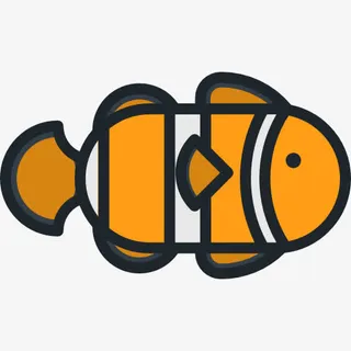 小丑鱼图标免抠