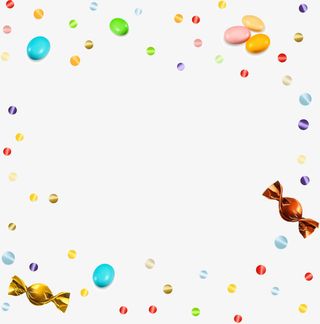 多彩美味糖果背景