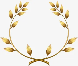 金色叶子装饰免抠