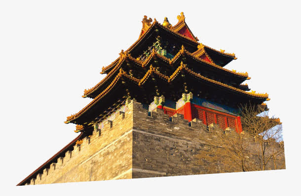 古典建筑免抠