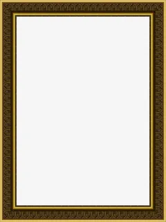 欧式相框免抠
