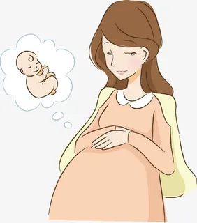 卡通孕妇婴儿免抠 卡通孕妇婴儿免抠