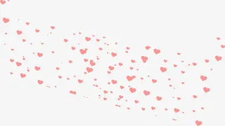 粉色爱心背景七夕