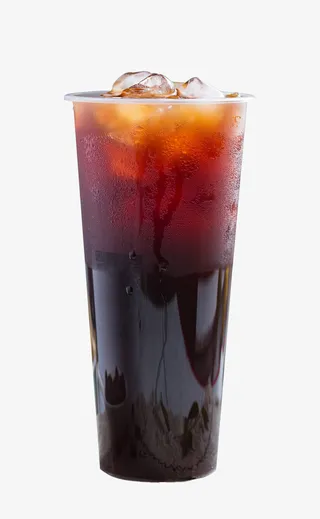 咖啡乌龙茶的实物免抠