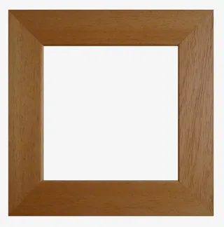 边框素描边框卡通 木质相框免抠