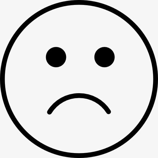 悲伤的图标免抠