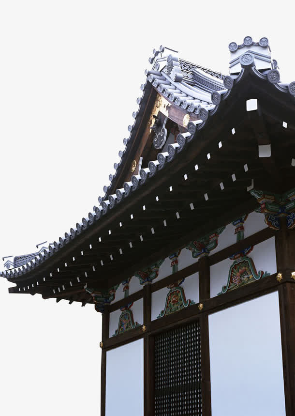 特色日式和风屋檐免抠