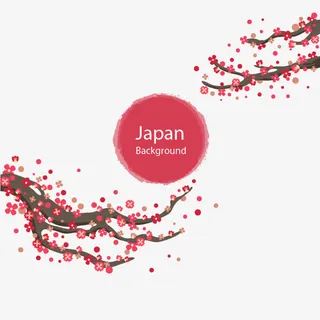 梅花矢量素材免抠