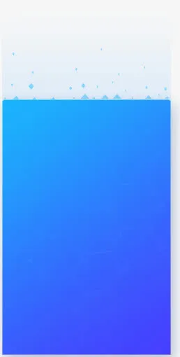 蓝色科技光效方块免抠