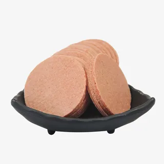 两脚黑碗圆形山楂饼免抠