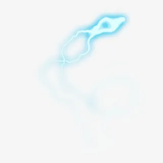 彩色超炫闪电免抠