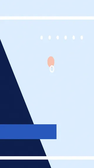 几何简约蓝色海报广告H5背景高清