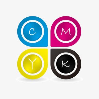 色卡色环cmyk免抠