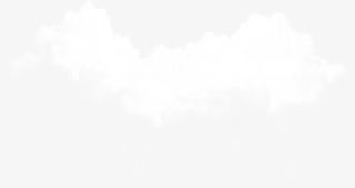 蓬松白色云朵七夕情人节免抠