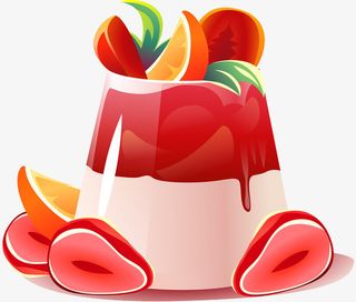 夏日水果插画元素免抠