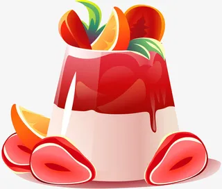 夏日水果插画元素免抠