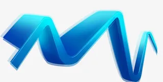 唯美清新数码科技线条免抠