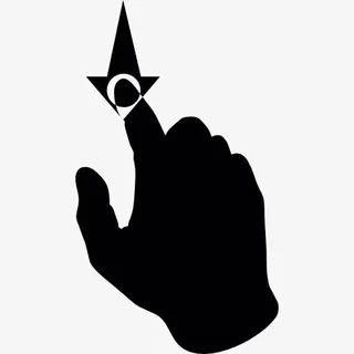 Down Finger拉图标免抠