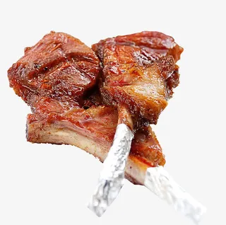 酱汁烤羊排免抠