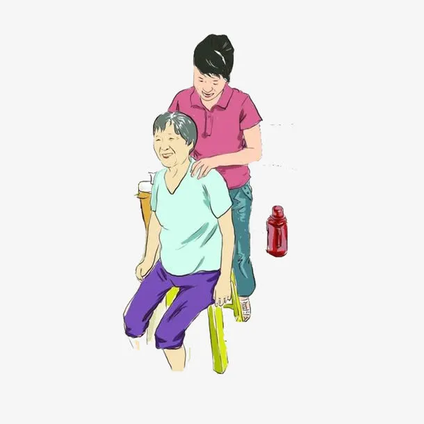 孝敬父母免抠
