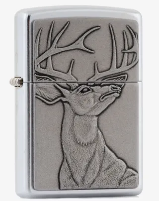 Zippo鹿头欧洲风免抠