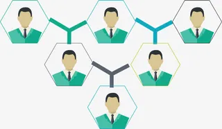 矢量手绘人物关系免抠