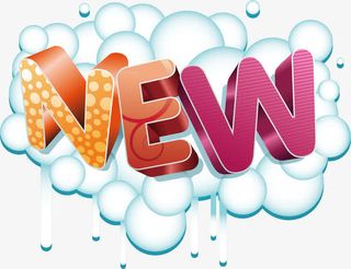 海报banner字体  new