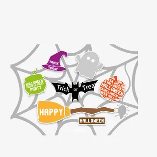 矢量万圣节素材免抠