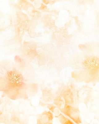 浪漫黄色简约花卉底纹复古质感设计背景高清