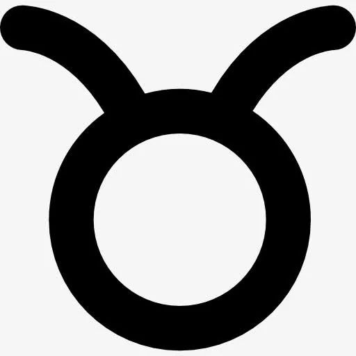 金牛座的星座符号图标免抠