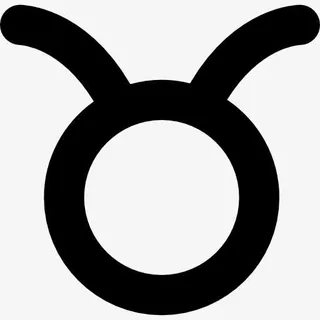 金牛座的星座符号图标免抠