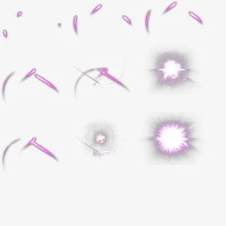 炫光聚集特效免抠