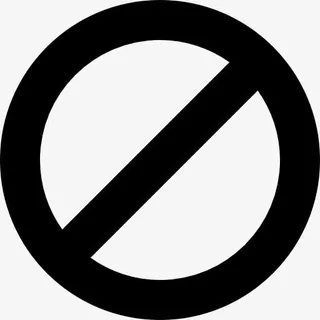 禁止信号图标免抠