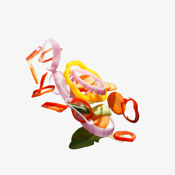 高清各种蔬菜圈圈免抠